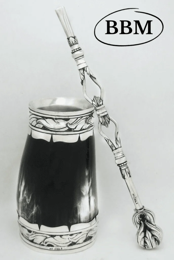 mate de guampa version lujo